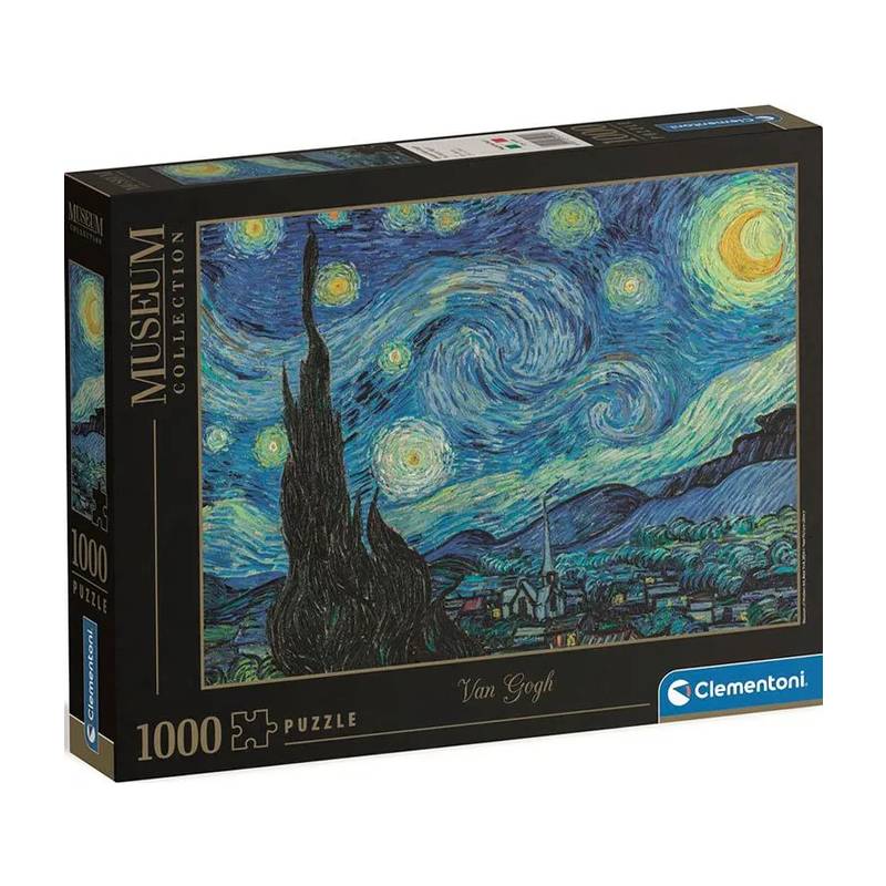 Puzzle Museum La Noche Estrellada 1000 Pzas Clementoni 39995