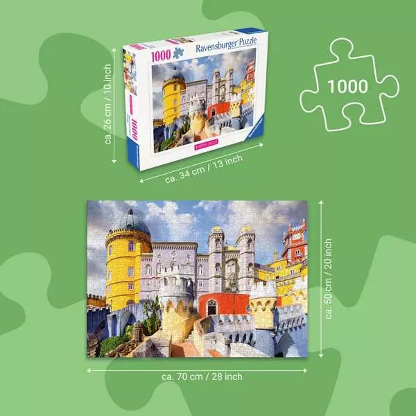 Ravensburger Puzzle 1000 Palacio Nacional Da Pena 12001314