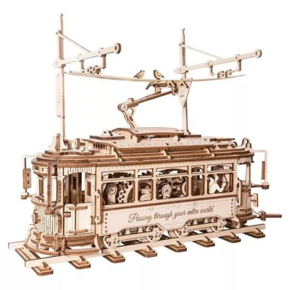 Robotime Puzzle 3d Tranvía Urbano Clásico Lk801 Rokr