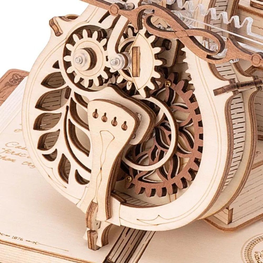 Robotime Puzzle 3d Violonchelo Mágico Amk63 Rokr