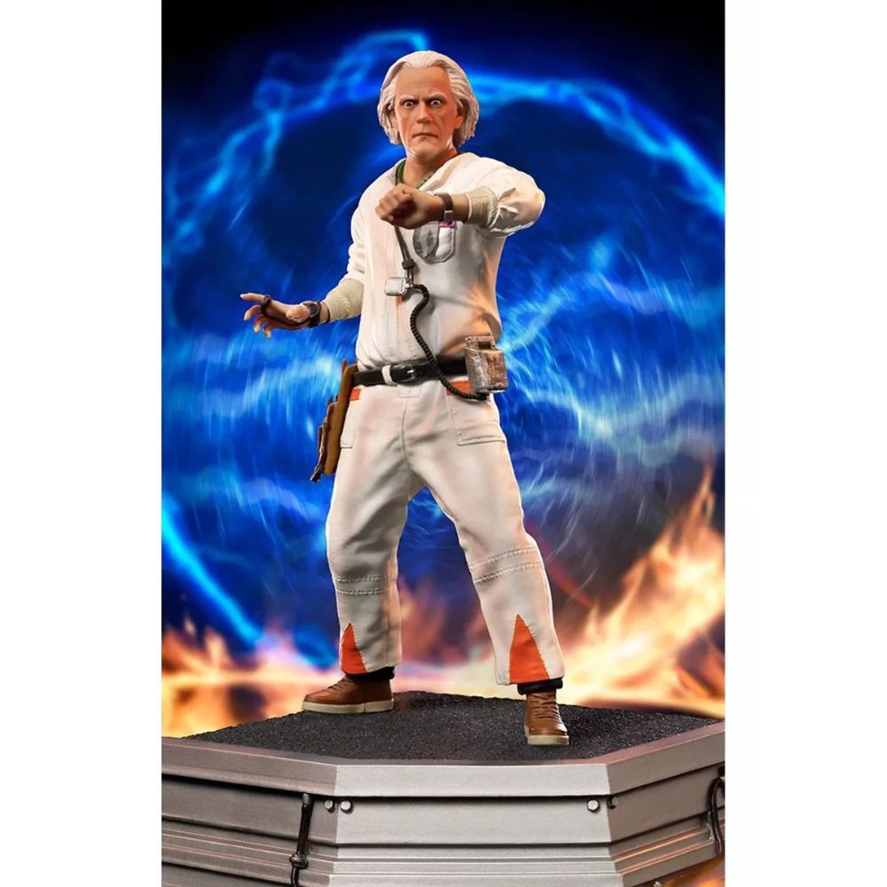 Figura 1/10 Doc Brown Back To The Future 82123 Iron Studios