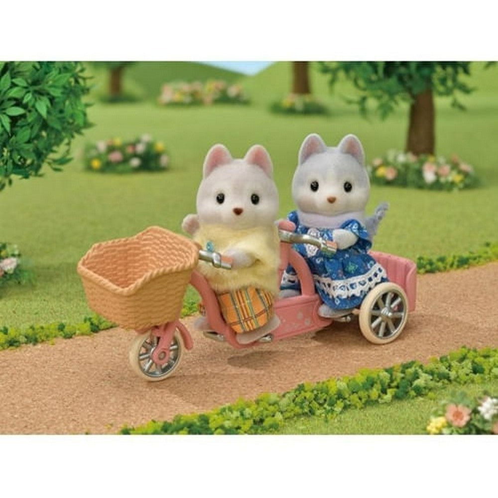 Sylvanian Juego De Ciclismo En Tándem Hermanos Husky 05637sy