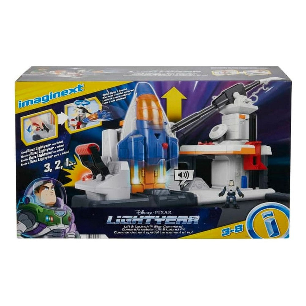 Imaginext Lightyear Nave Comando Estrella Hgt25 Mattel