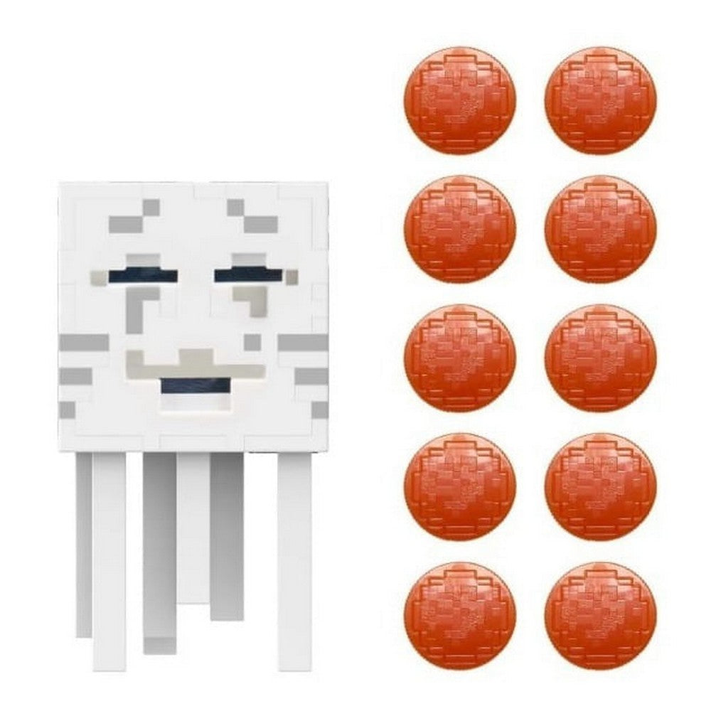 Minecraft Ghast Lanzador De Bolas De Fuego Hdv46 Mattel
