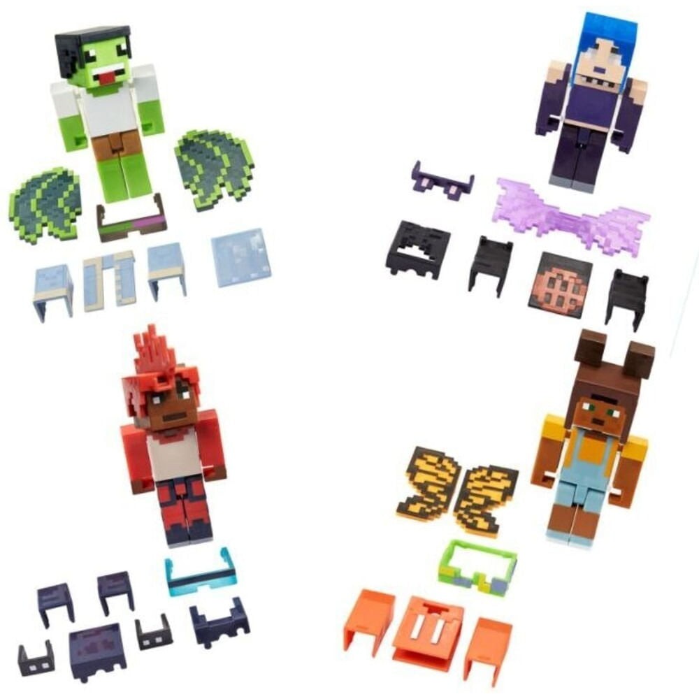 Minecraft Creator Figura Con Accesorios Hjg74 Mattel