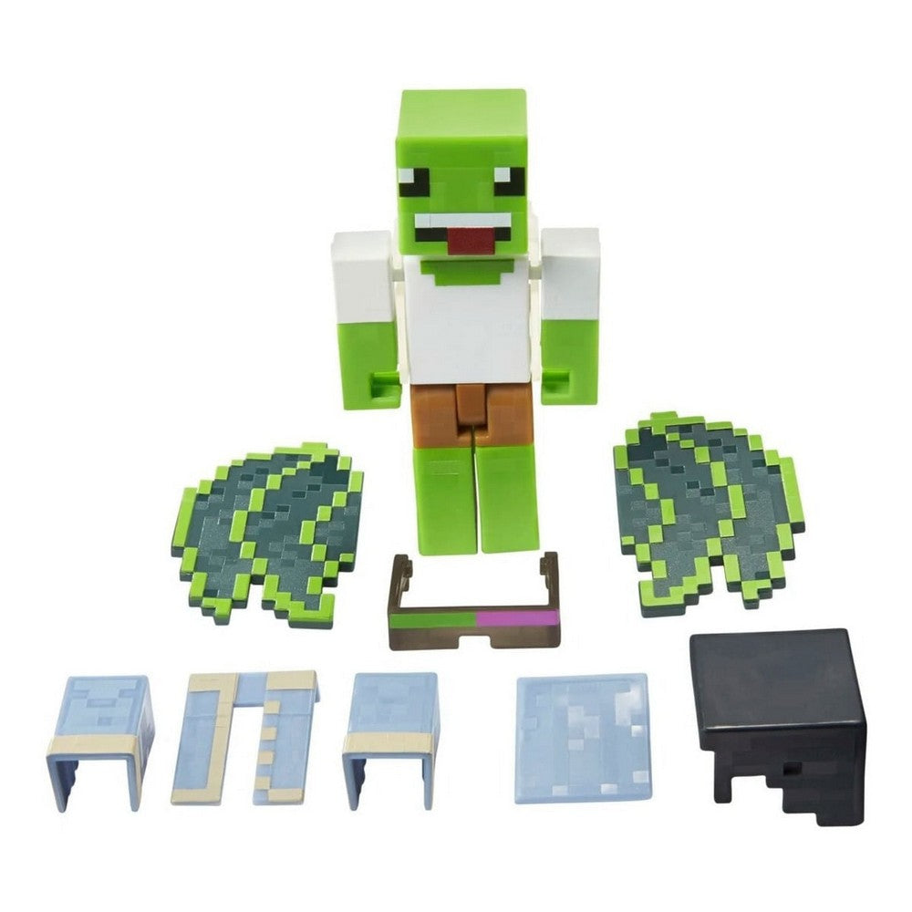 Minecraft Creator Figura Con Accesorios Hjg74 Mattel