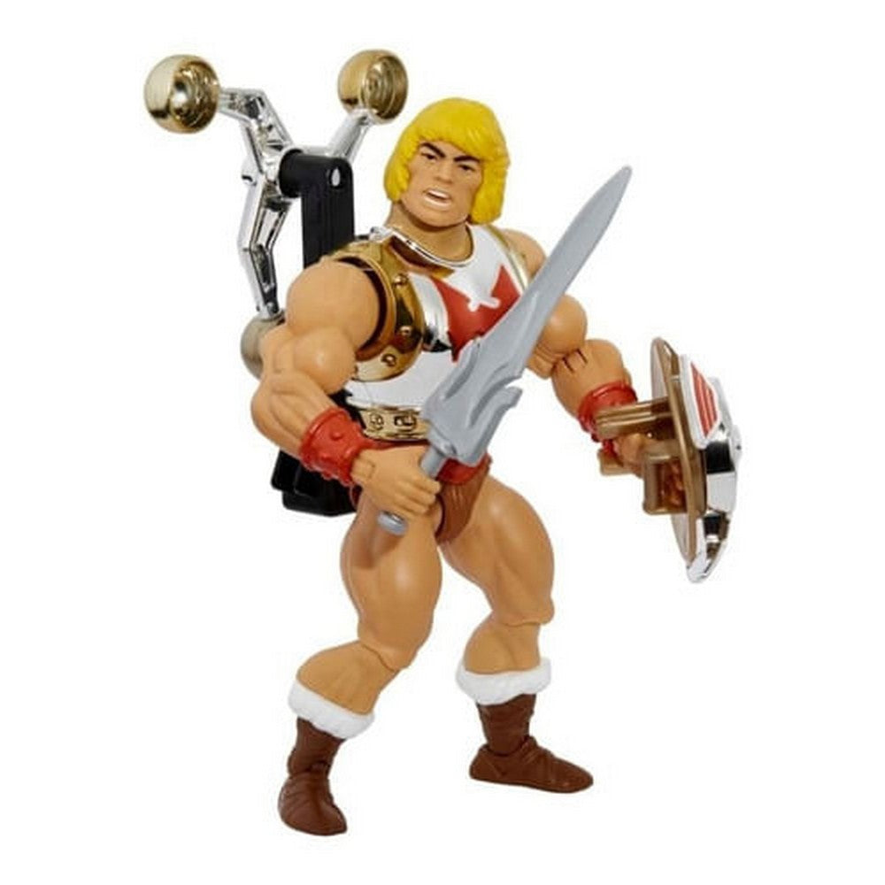 Motu Origins Figura He-man Puño Boleador Hdt22 Mattel