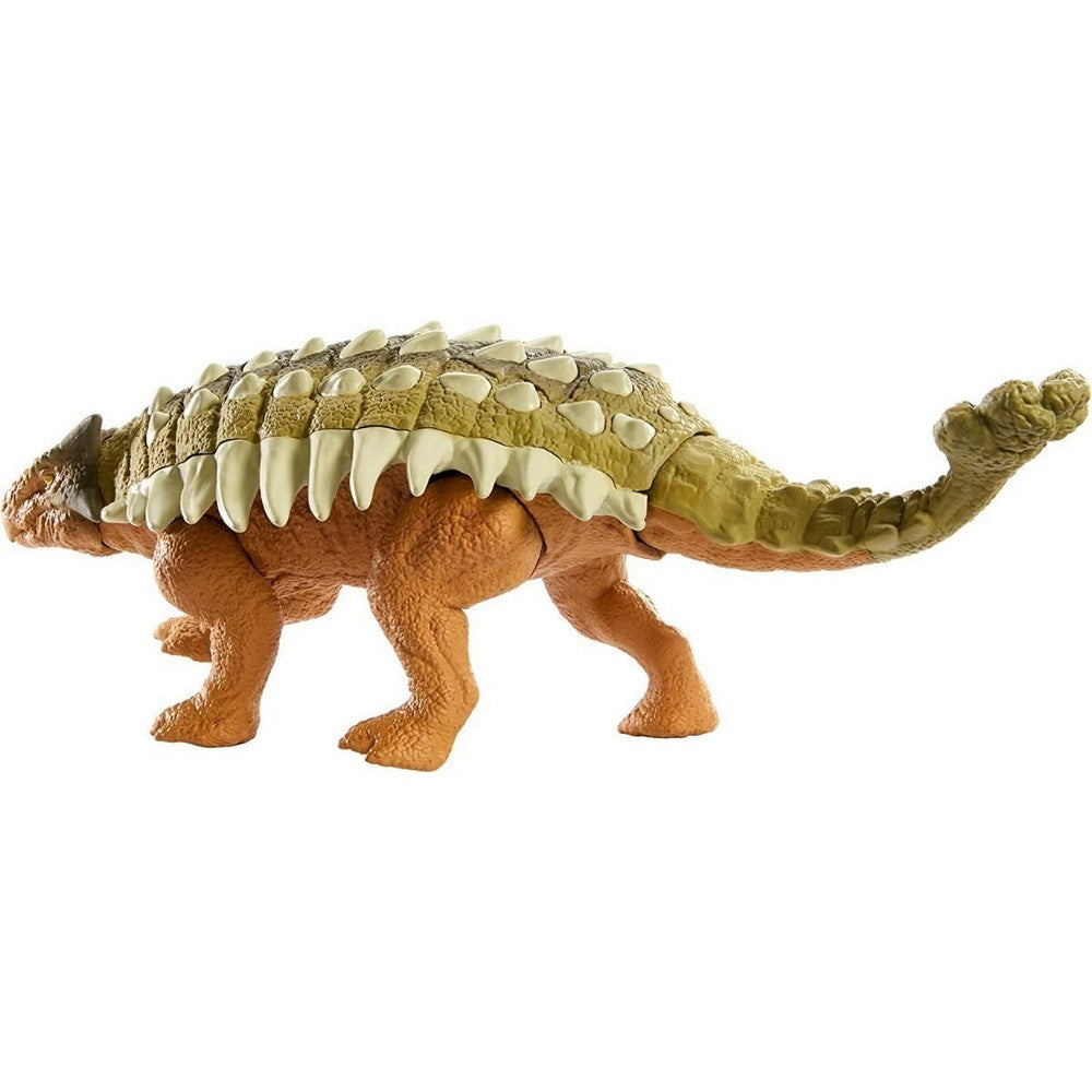 Jurassic World Ankylosaurus Ruge Y Golpea Mattel Hdx36