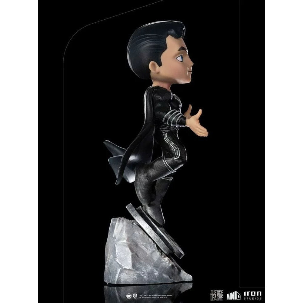 Figura Superman Black Suit Minico 51921 Iron Studios