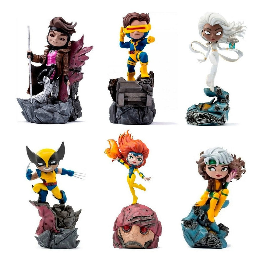 Combo X 6 Figuras Xmen Minico Iron Studios