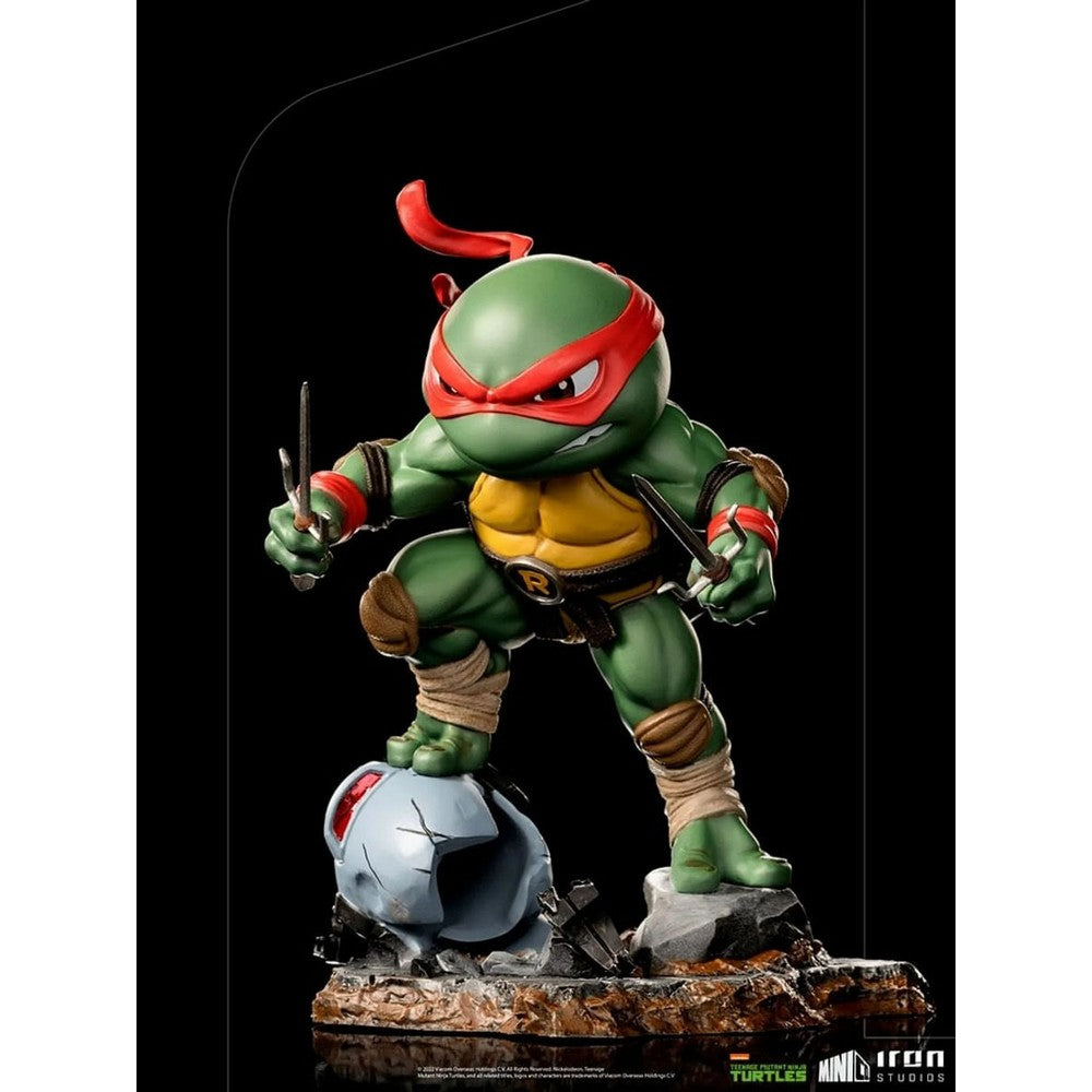 Figura Minico Raphael Tmnt Nickel62022-mc Iron Studios