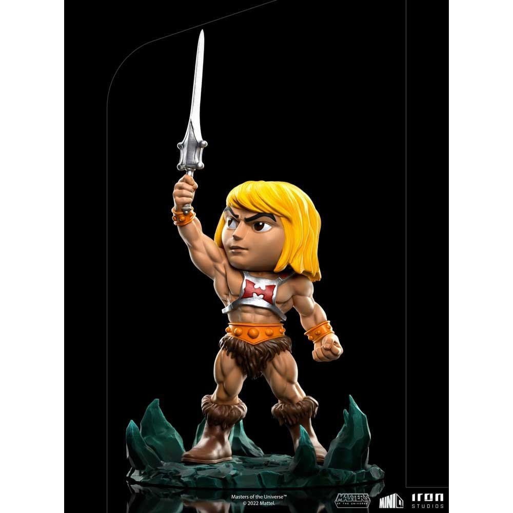 Figura De Acción He-man De Iron Studios Minico