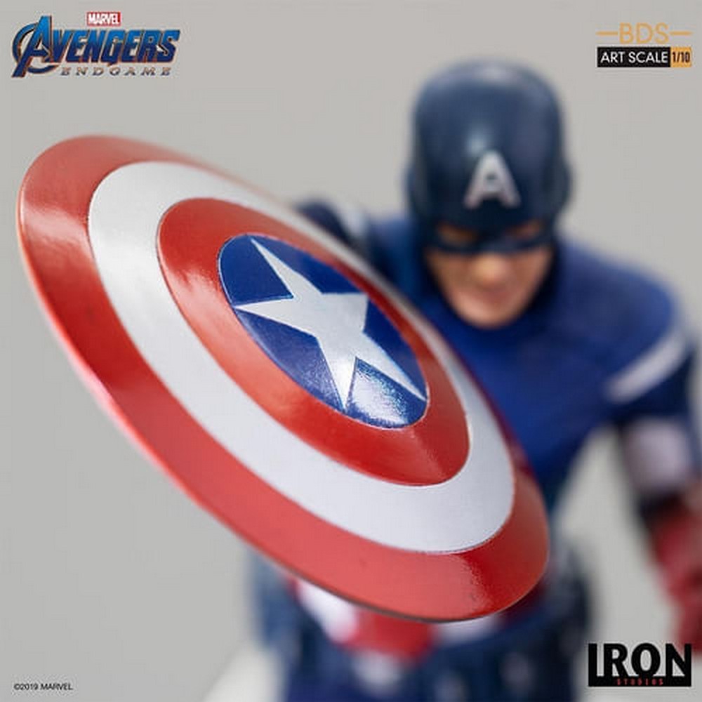 Figura Capitan America 2012 Bds Art Avengers Iron Studios