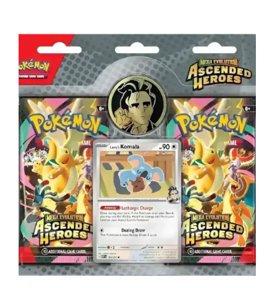 Pokémon TCG - Mega Evolution - Ascended Héroes Erika o Larry Ingles - Surtido 1716
