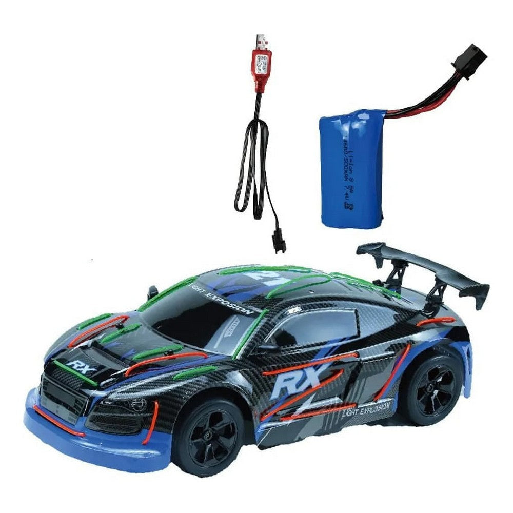 Auto Neon Monster Furius Racing Rc Sports 1:10 025891 Ns