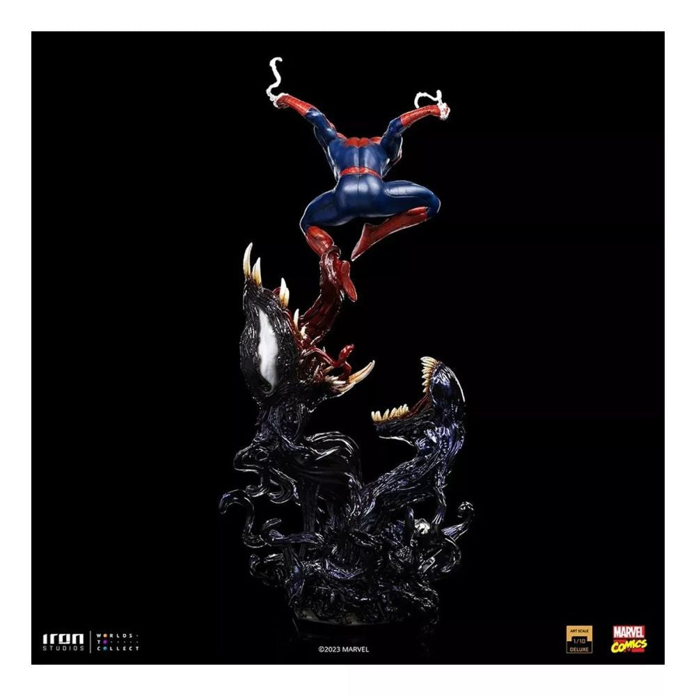 Figura 1/10 Deluxe Spiderman Vs Villanos 84623 Iron Studios