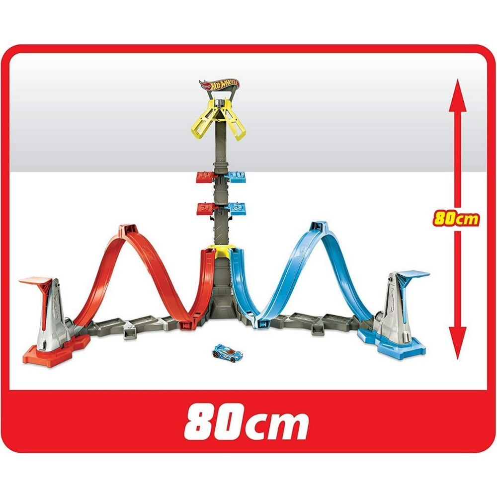 Hot Wheels Juego De Pistas Bucle Y Lanzamiento Grw39 Mattel