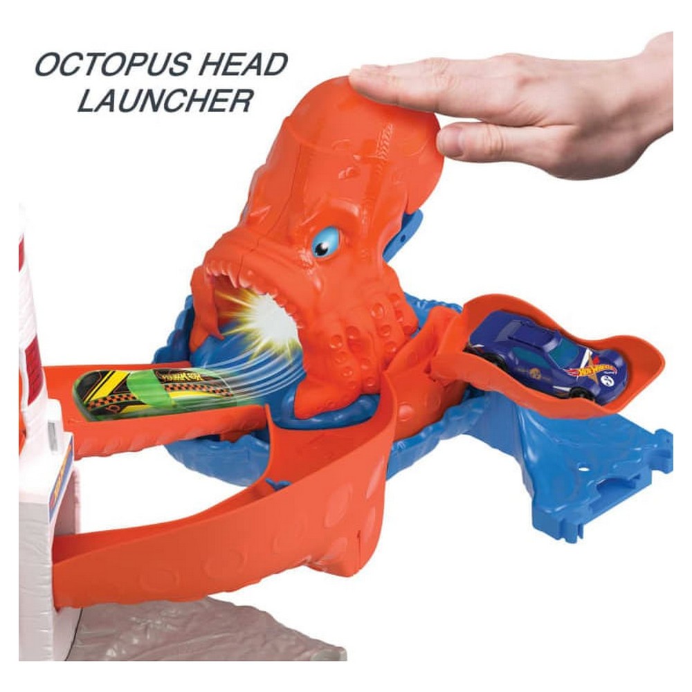 Hot Wheels City Octopus Invasion Attack Playset Hdr31 Mattel