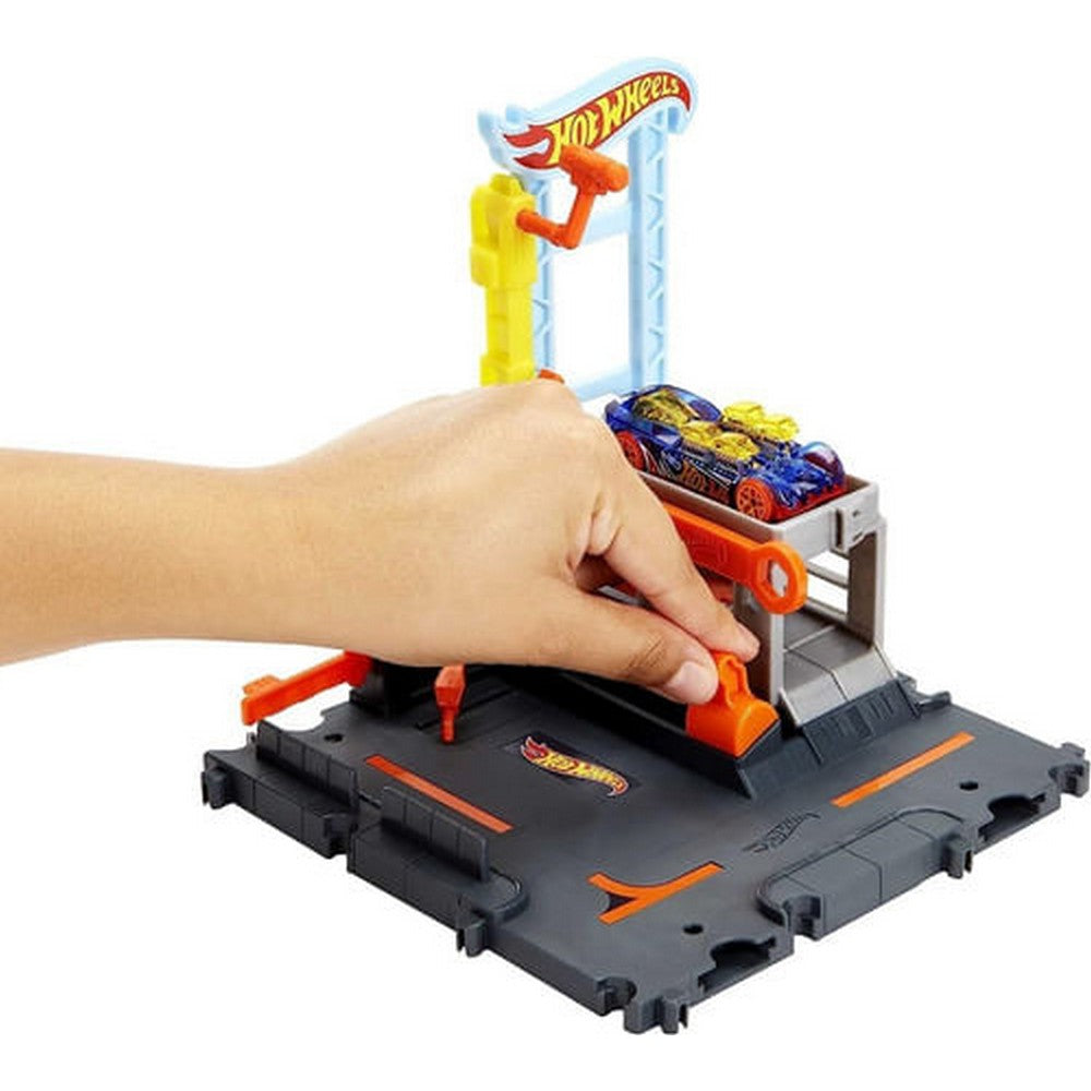 Hotwheels City Taller De Reparación Hdr25 Mattel