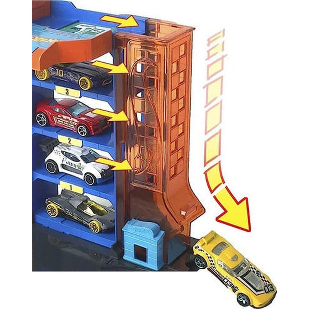 Hotwheels City Parking Garage Hdr28 Mattel
