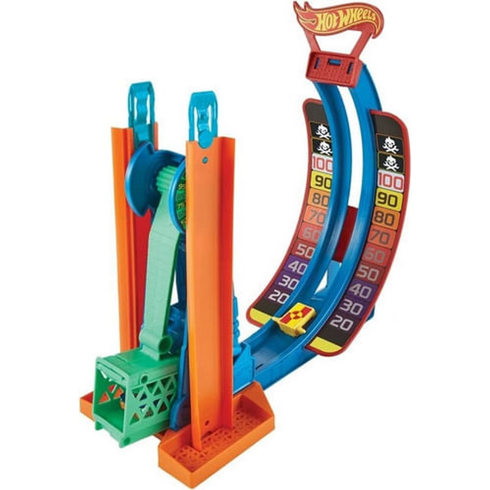 Hot Wheels Steam Pista Desafio Del Pendulo Hdy47 Mattel Color Colorido