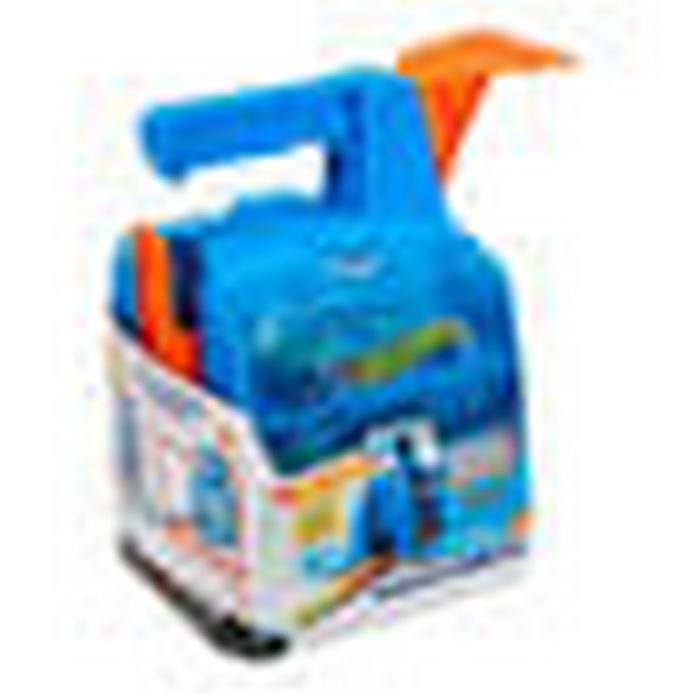 Hot Wheels Track Builder Lanzador Tramos Gcf92 Mattel Color Azul Y Naranja