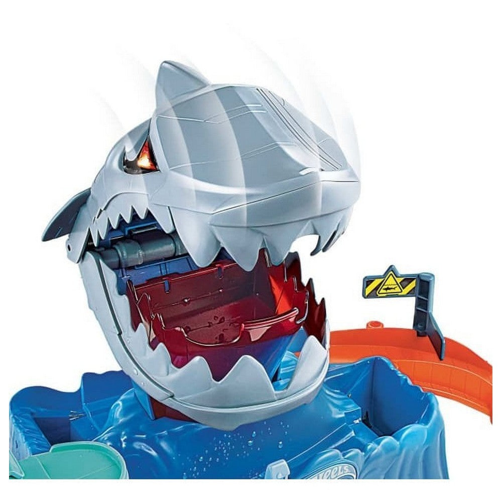 Pista Hot Wheels City Ataque Robo Tiburón Gjl12 Mattel