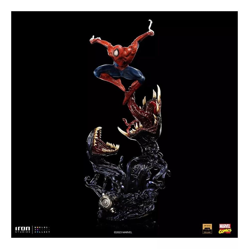 Figura 1/10 Deluxe Spiderman Vs Villanos 84623 Iron Studios