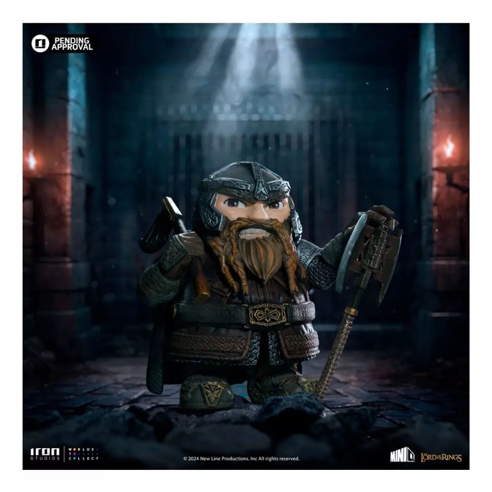 Figura Gimli The Lord Of The Rings Minico 98023 Iron Studios