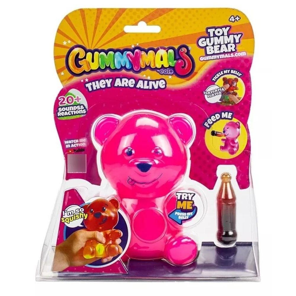 Combo Gummymals X 4 Osos Mascotas Interactivas Gum001