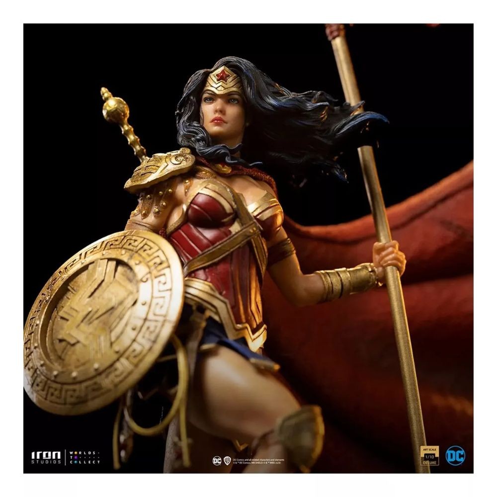 Figura 1/10 Wonder Woman Deluxe Dc Comics 84023 Iron Studios
