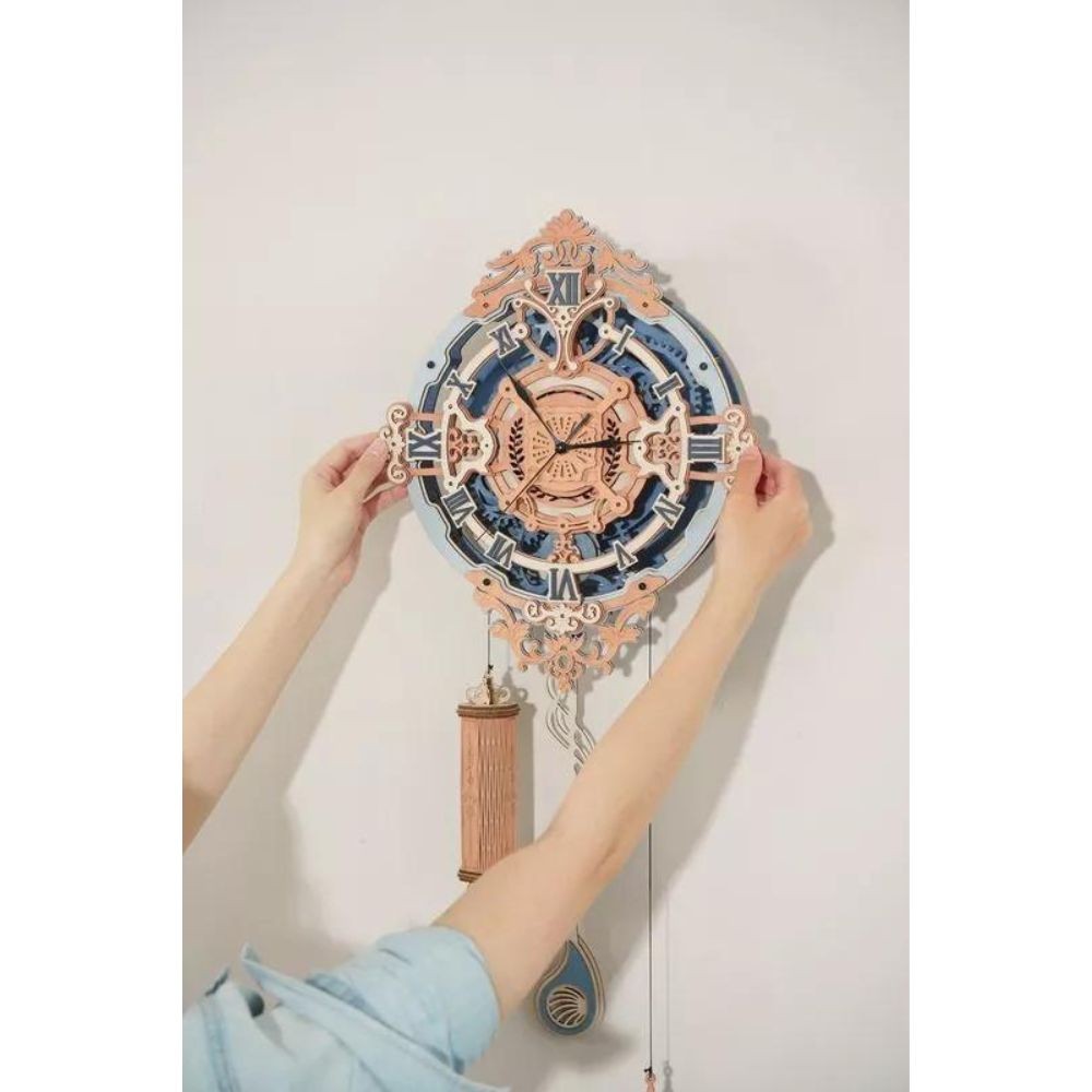 Robotime Puzzle 3d Reloj De Pared Romantic Notes Lc701 Rokr