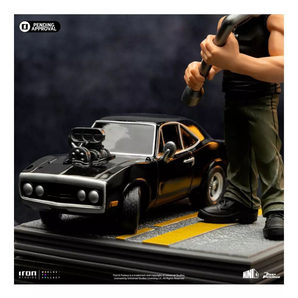 Figura 1/10 Dominic Toretto Minico F&f 98523 Iron Studios