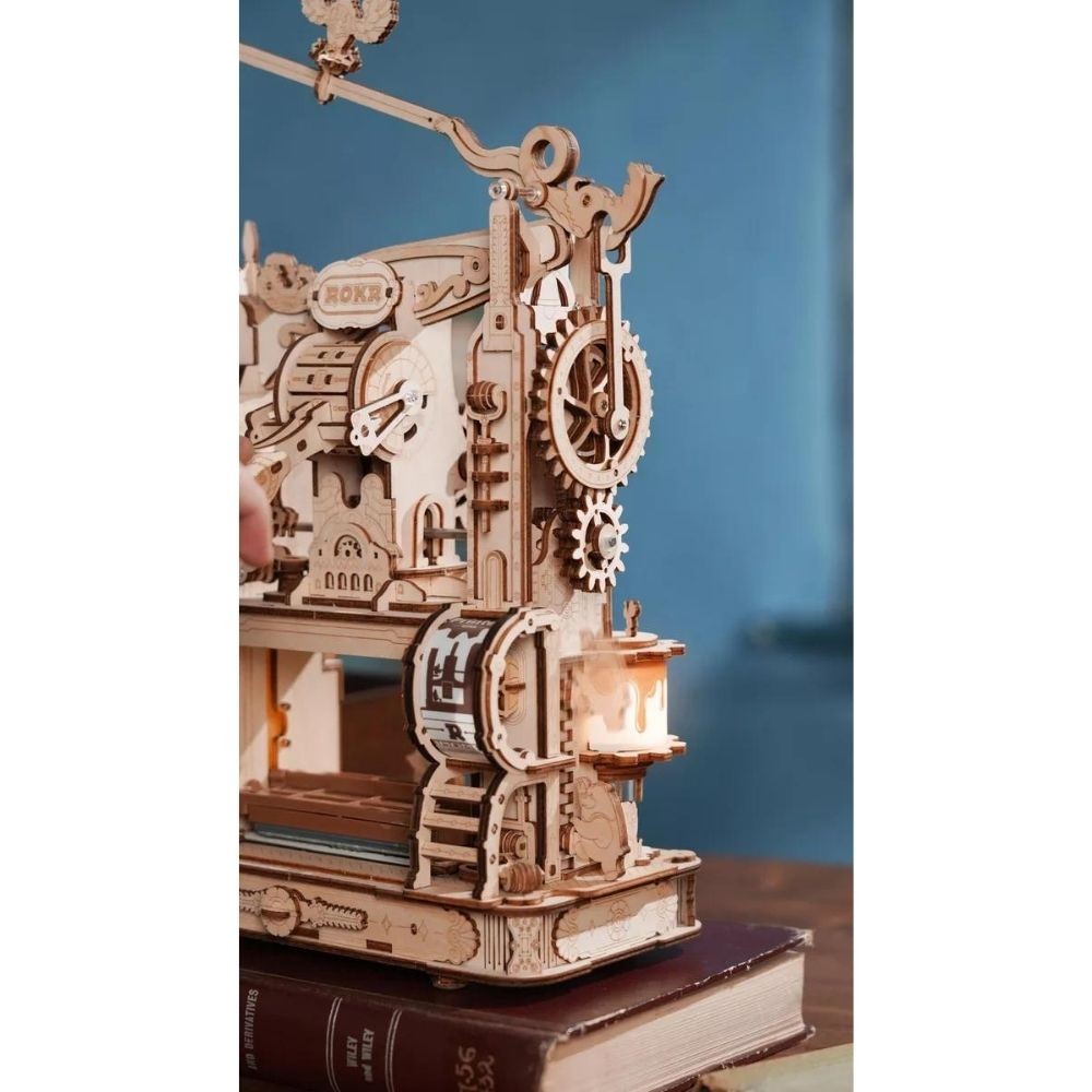 Robotime Prensa De Impresión Clásica Puzzle 3d Lk602 Rokr