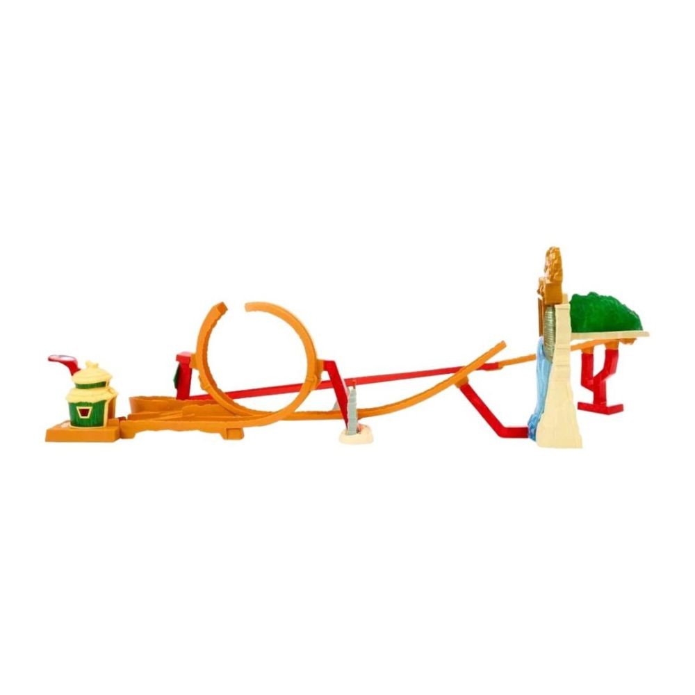 Hotwheels Pista Mario Bros Carrera En La Selva Hmk49 Mattel