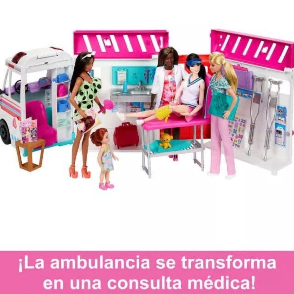 Barbie Profesiones Clínica De Cuidados Hkt7 Mattel