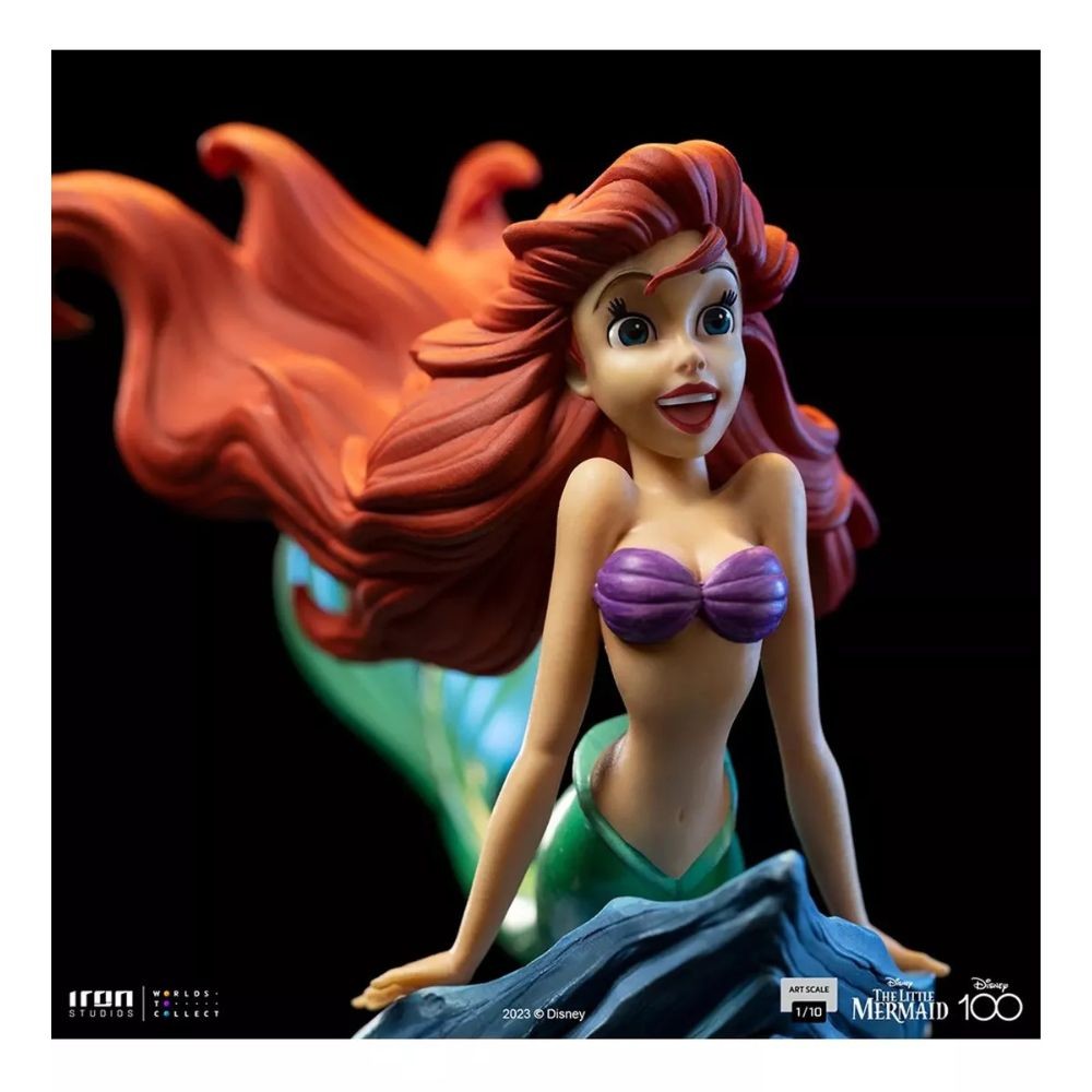 Figura Escala 1/10 La Sirenita Disney 86023 Iron Studios
