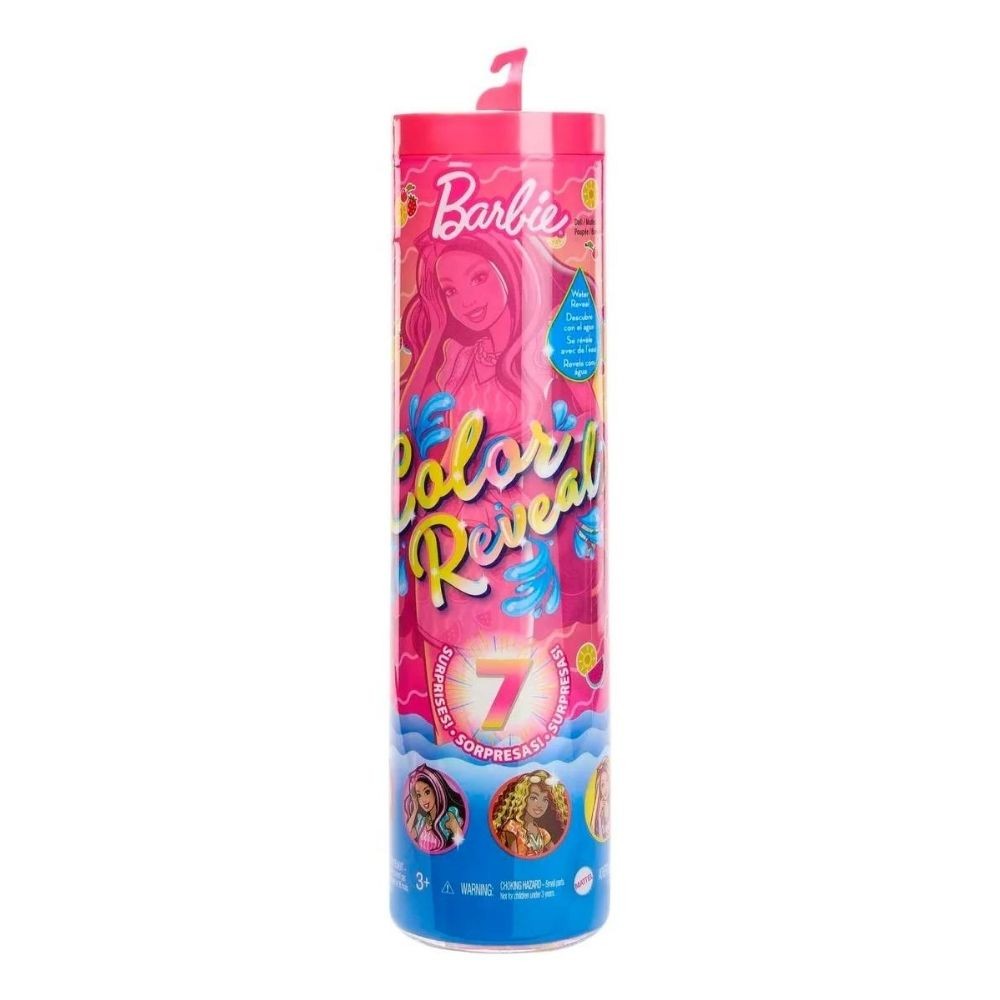 Barbie Muñeca Color Reveal Aroma De Frutas Hlf83 Mattel