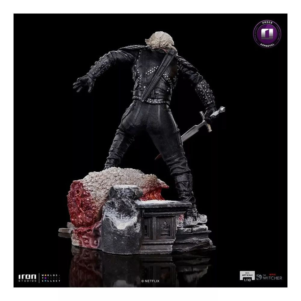 Figura 1/10 Geralt Of Rivia The Witcher 87023 Iron Studios