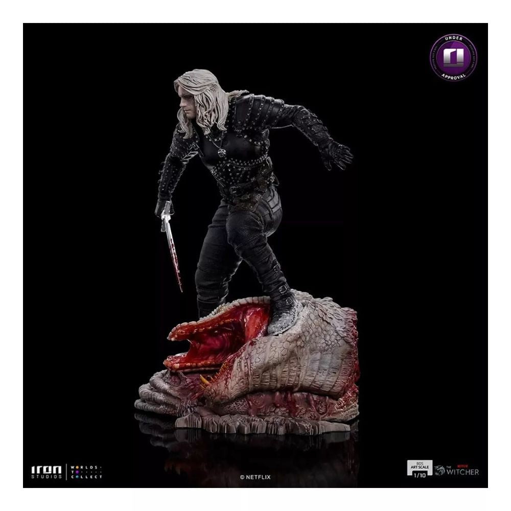 Figura 1/10 Geralt Of Rivia The Witcher 87023 Iron Studios