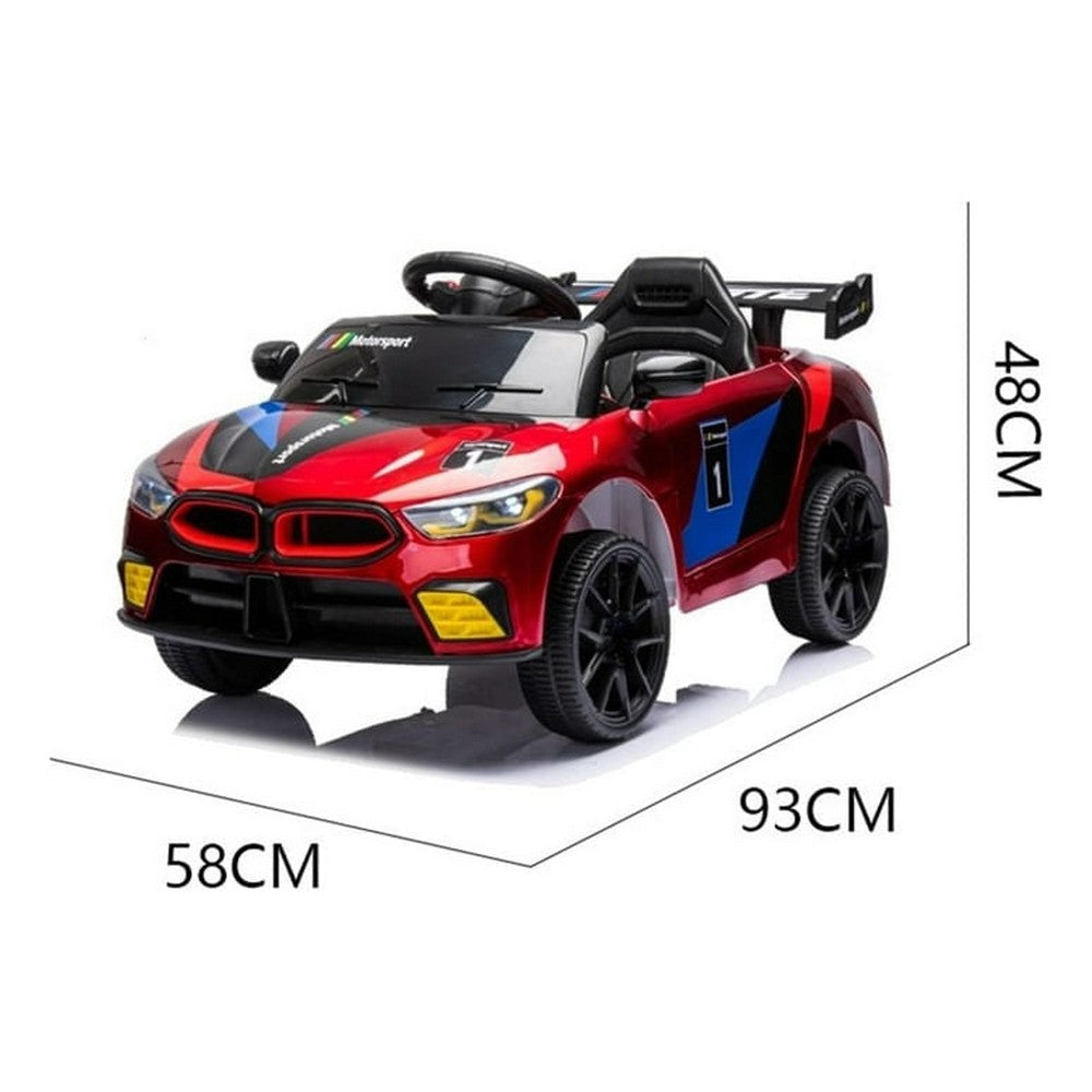 Auto A Batería Infantil Rojo Wmt-808