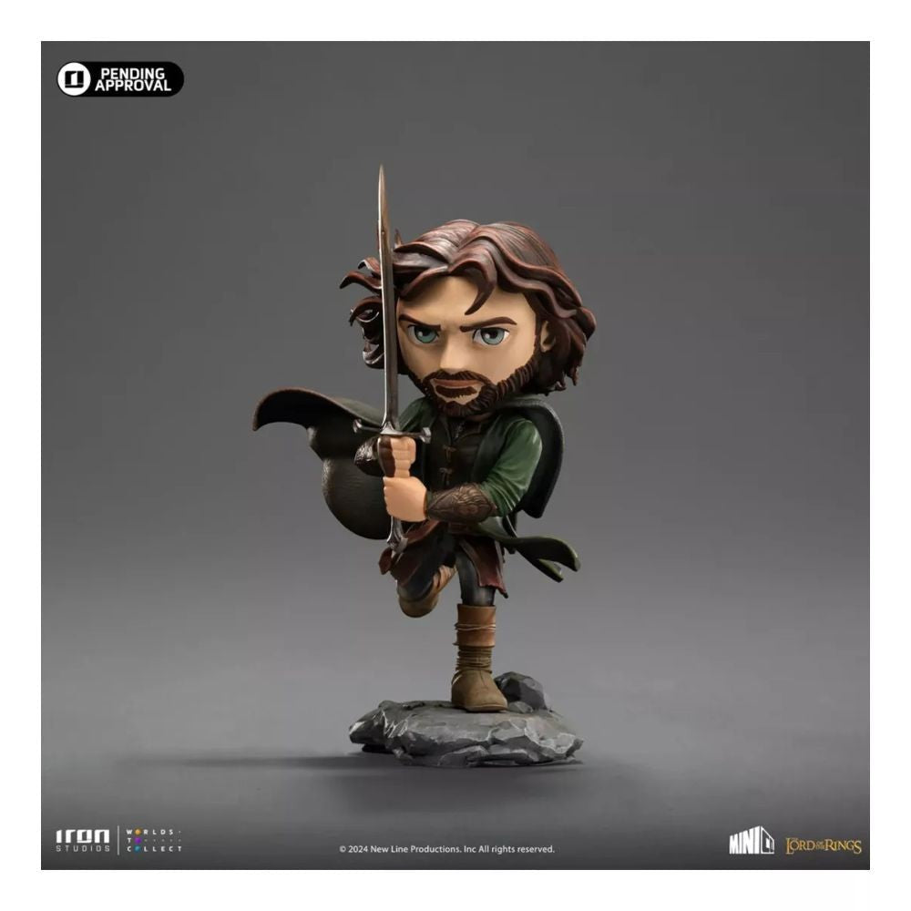 Figura Aragorn Lord Of The Rings Minico 98223 Iron Studios