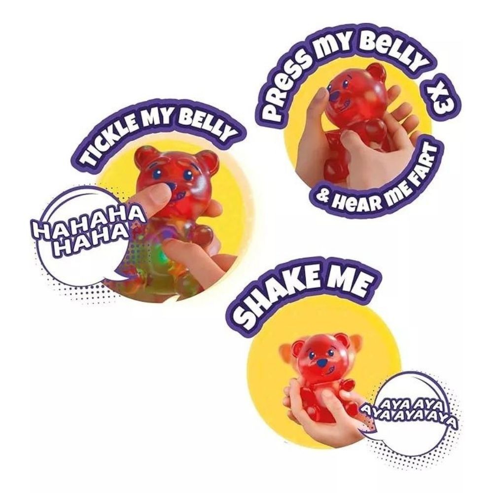 Combo Gummymals X 4 Osos Mascotas Interactivas Gum001