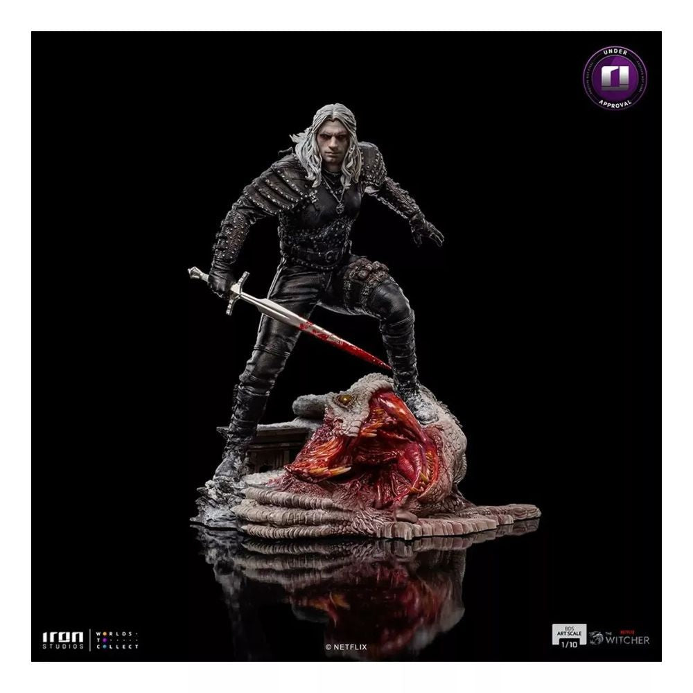 Figura 1/10 Geralt Of Rivia The Witcher 87023 Iron Studios
