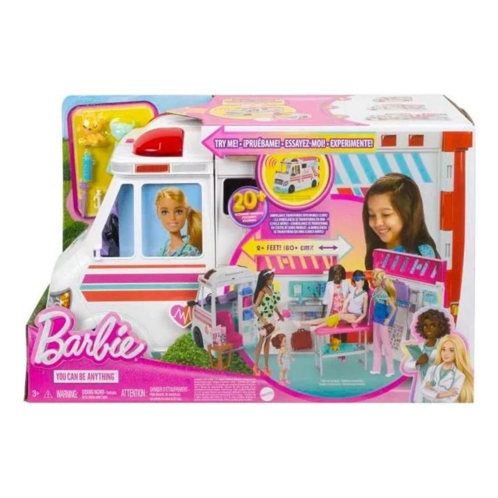 Barbie Profesiones Clínica De Cuidados Hkt7 Mattel