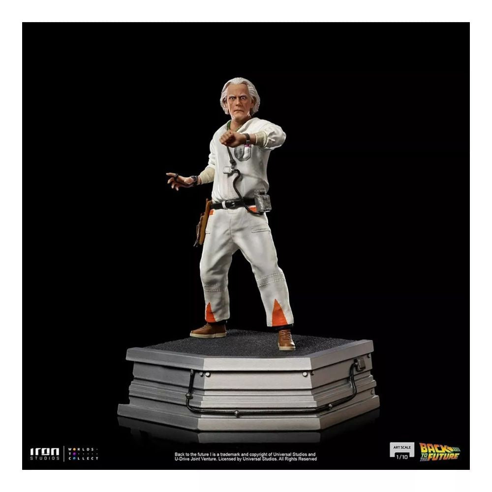 Figura 1/10 Doc Brown Back To The Future 82123 Iron Studios