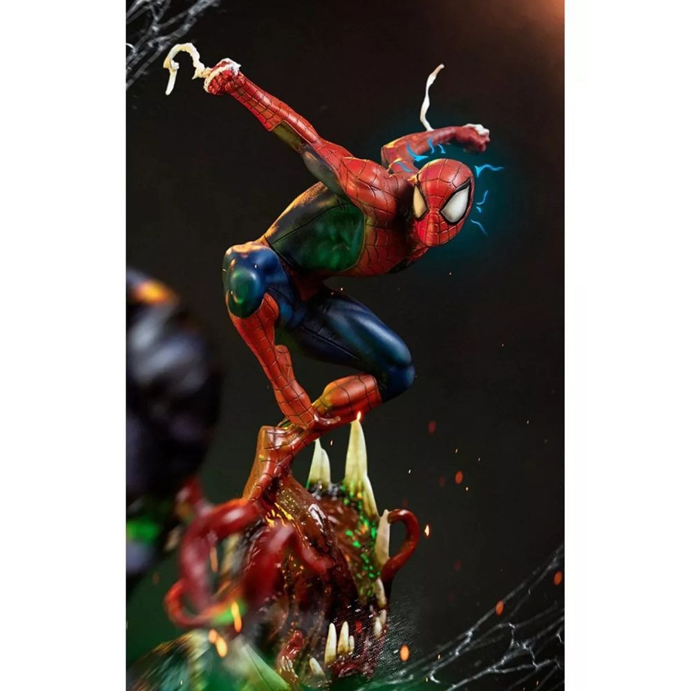 Figura 1/10 Deluxe Spiderman Vs Villanos 84623 Iron Studios
