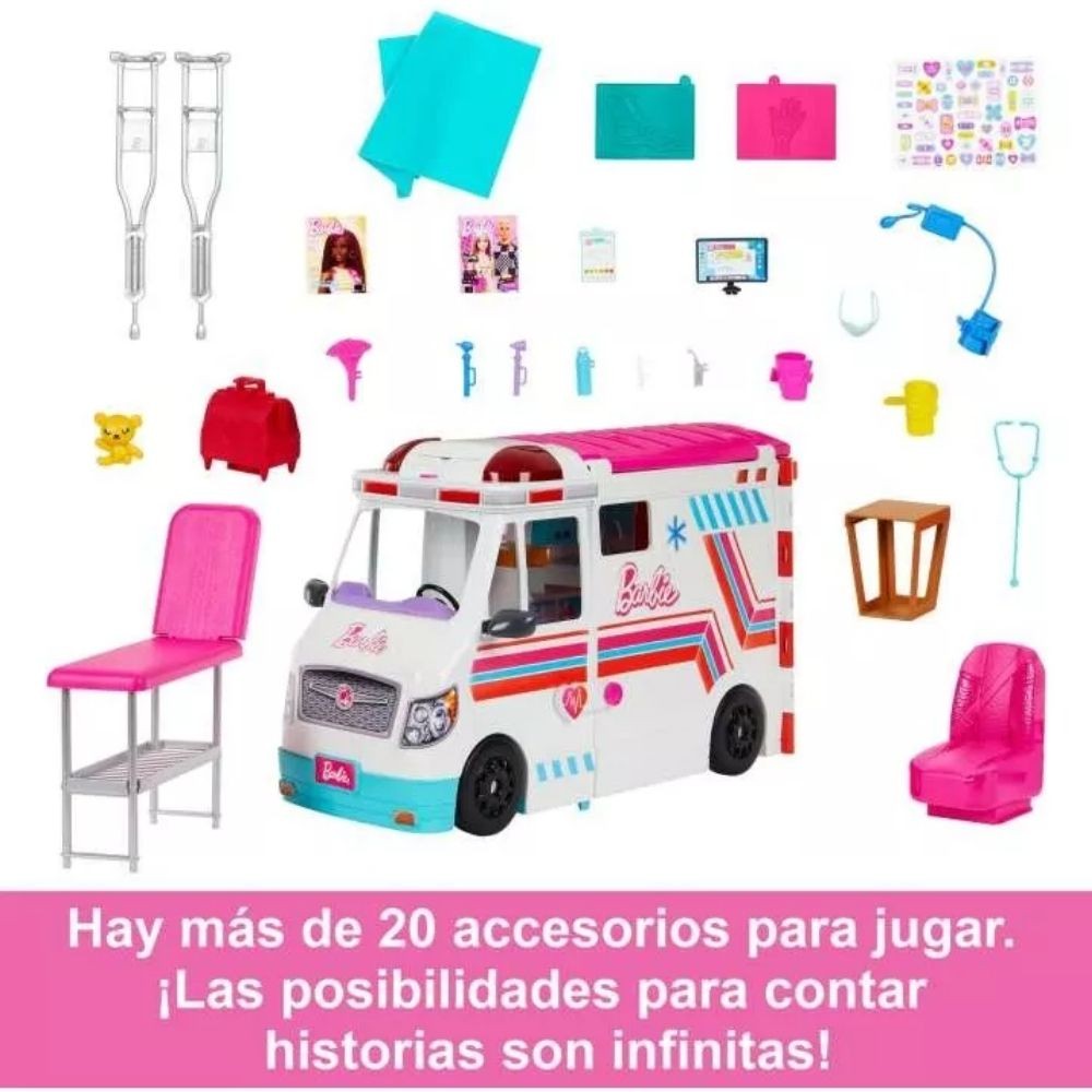 Barbie Profesiones Clínica De Cuidados Hkt7 Mattel