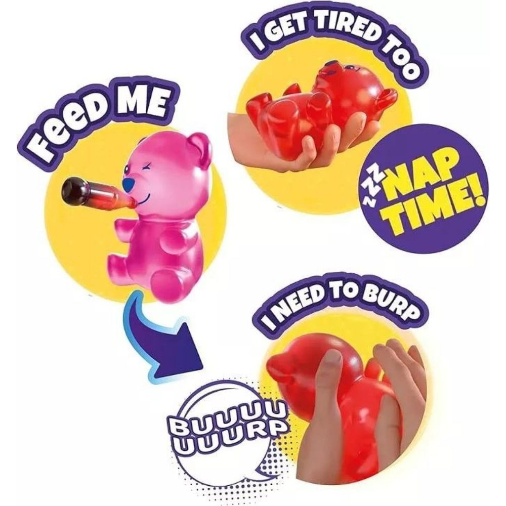Combo Gummymals X 4 Osos Mascotas Interactivas Gum001