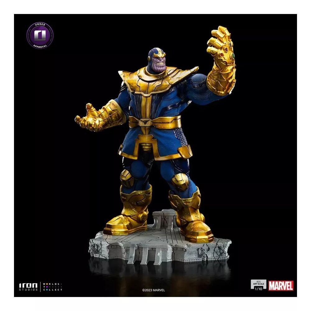 Figura Escala 1/10 Thanos Guantelete Del Infinito 90623